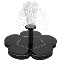 Solar Fountain Water Pumps Freestanding Submersible for Small Pond,Fish Tank, Patio, Garden Decoration