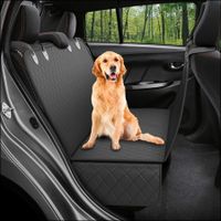 Dog Back Seat Cover Protector Waterproof Scratchproof Nonslip Hammock for Dogs Backseat Protection Against Dirt and Pet Fur Durable Pets Seat Covers for Cars & SUVs