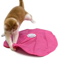 Interactive Cat Play-Catch The Tail-Electric, Rotating Feather , Motion, Automatic, Best Undercover Mouse Under Blanket cat Toy
