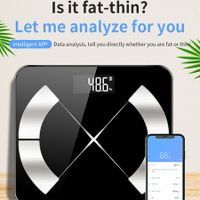 Smart APP Body Fat Scale Smart BMI Scale LED Digital Bathroom Wireless Weight Scale