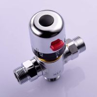 3-Way Valve Brass Thermostatic Shower Mixer 1/2 "Male Thermostatic Mixer Valve, CTM504