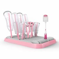 Baby Bottle Drying Rack with Tray