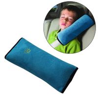 Safe-O-Kid - Pack of 1-Car Safety Essential, Seat Belt Mounted Pillow for Toddlers