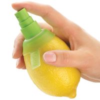 Lemon Juice Sprayer, 2Pcs Manual Orange Juice Citrus Spray Green Citrus Sprayer Set, Lemon Squeezer for Salads Seafood Vegeta