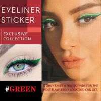 Reusable Eyeliner Stickers 36 Pairs,Invisible Self-Adhesive Eye Line Strip Sticker Eyelid Makeup Stickers Double Eyelid Tape Quick Eyelid Makeup Cosmetic Sticker