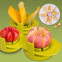 4-in-1 Apple Pear Mango Tomato Guava Orange Pitaya Fruit Vegetable Slicer  Cutter with Common Basic Kitchen Gadgets