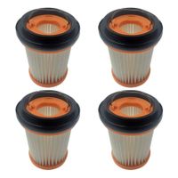 4 Pack HEPA Fabric Filter Compatible with Shark ION W1 Cordless Handheld WV200 WV201 WV205 WV220 Vacuum,Compare to Part # XHFWV200