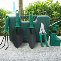 Five-Piece Garden Tool/Plastic Box Five-Piece Set/Promotional Gift Set/Plastic Garden Tool Set