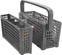 Universal Dishwasher Silverware Replacement Basket - Utensil/Cutlery Basket - Compatible with Bosch, Maytag, Kenmore, Whirlpool, KitchenAid, LG, Samsung, Frigidaire, GE