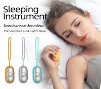 Electric Mini Sleep Aid CES Machine Microcurrent Pulse Stimulator Help Sleep Relaxation Anxiety Depression Insomnia Machine color random