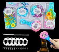 DIY Crafts Making Molds for Epoxy, Resin Jewelry Casting Molds for Wine Corkscrew