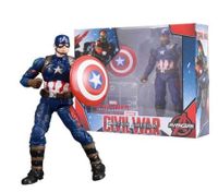 Marvel Captain America 7\"-Scale Marvel Super Hero Action Figure Toy