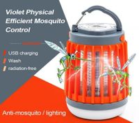 3 In1 LED USB Solar Power Mosquito Killer Lamp Protable Lantern Outdoor Repellent Light Insect Bug Mosquito Trap Moskito Camping