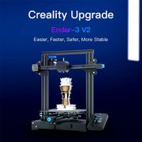 Upgraded Ender 3 V2 3D Printer with Silent Motherboard Mean Well Power Supply 220 x 220 x 250MM
