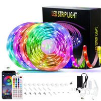 Led Strip Lights 15M 5050 RGB 270 LEDs Color Changing Lights  with APP Control Sync with Music