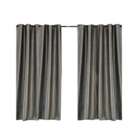 2X Blockout Curtains Blackout Curtain Bedroom Window Eyelet Grey 180CM x 213CM