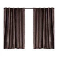 2X Blockout Curtains Blackout Curtain Bedroom Window Eyelet Taupe 300CM x 230CM