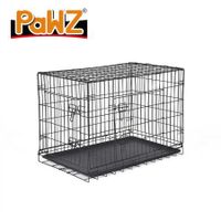 PaWz Pet Dog Cage Crate Kennel Portable Collapsible Puppy Metal Playpen 36 INCH