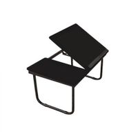 Foldable Bed Tray Laptop Table Stand Tablet Portable Tables Black