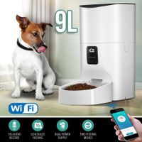 Automatic Pet Feeder Cat Feeder Dog Food Dispenser Wi-Fi Smart with App Remote Control  9L