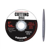 Grinder Disc Cutting Discs 5\" 125mm Metal Cut Off Wheel Angle Grinder 100PCS