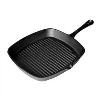 Steak Frying Pan Food Meals Gas Induction Cooker Kitchen Cooking Pot Cast Iron