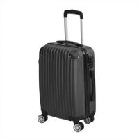 24\" Cabin Luggage Suitcase Code Lock Hard Shell Travel Case Carry On Bag Trolley