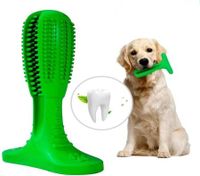 Dog Toothbrush Chew Toy,Dog Chew Toys for Aggressive,Dog Toothbrush Stick for Dog Teeth Cleaning,for Puppies & Medium Breed, Durable, Dog Toy for Training and Cleaning Teeth