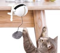 Pet - Maxim Automatic Yo-Yo Interactive Cat Toy Light Catch with Feather Toy