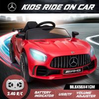 Mercedes-Benz Licensed Children Kids Electric Ride on Toy 2.4G R/C Remote Control Age 3+ Red