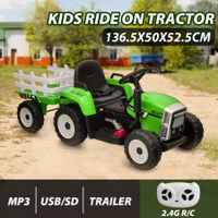 Kids Off Road Ride On Toys Electric 2.4G R/C Remote Control Green