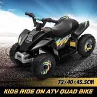 Kids Ride On Toy Off Road 6V Electric Rechargeable Battery Black