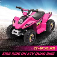 Kids Ride On Toy 6V Electric Rechargeable Battery Pink
