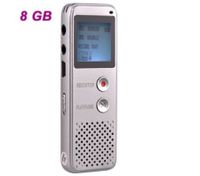 T50 1.6" LCD Screen Rechargeable Digital Voice Recorder w/ MP3 Player - White(8GB)