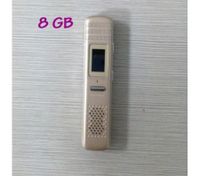 806 1.3" LCD Digital Voice Recorder w/ Built-in Speaker - Gold (8GB)