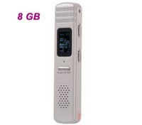 806 1.3" LCD Digital Voice Recorder w/ Built-in Speaker - White (8GB)