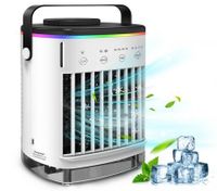 Mini Portable Air Conditioner Air Cooler Fan Water Cooling Fan 700ML tank  USB powered