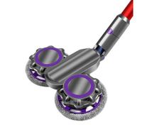 Dual Spin Mop Head for Dyson Vacuum Cleaner V7 V8 V10 V11 Models, Excluding Water Containers