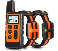 Dog Training Collar Waterproof Shock Collars for Dog with Remote Range 1640ft 3 Training Modes  for Small Medium Large Dogs