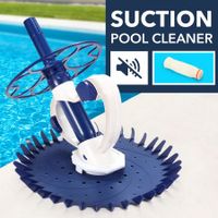 Automatic Suction Pool Cleaner Vacuum 10m Hose Climb Wall for Above Ground Pool