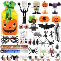 2021 New Halloween Fidget Toys Set Trick Decoration Game Trick Pumpkin Candy Bucket Simpl Dimmer Antistress For Kids Party Gift