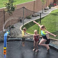 Sprinkler Kids Fun Summer Outdoor Water Park-Game Sprinkler - Waterpark Toy for Boys Backyard Water Park Accessories