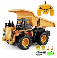 1:22 Scale 4CH RC Dumper RTF Electric Construction Truck for Kids