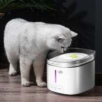 AFP 3L Automatic Pet Dog Cat Drinking Water Fountain Feeder with 3 Layer Filtration UV Sterilization Light