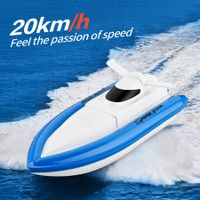 2024 Newest High Speed RC Boat Remote Control Race Boat 4 Channels 2.4G Waterproof Rc Ship Children Toys For Pools Lakes