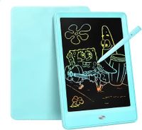 LCD Writing Tablet 10 Inch Doodle Board, Electronic Drawing Tablet Drawing Pads3-8 Years Old Kids Toddler (Blue)