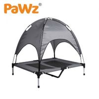 PaWz Pet Trampoline Bed Dog Cat Elevated Hammock With Canopy Raised Heavy Duty L