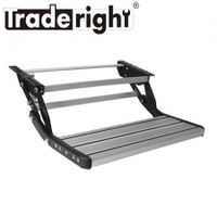 Traderight Caravan Step Aluminum Pull Out Folding Ladder Stool Trailer RV Parts