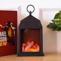 Flame Effect Light  Creative Home Vintage Decoration Halloween Christmas gifts LED light Flame Lamps Fireplace lantern