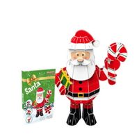 59pcs 3D Puzzle Santa Claus Building Model Kit Christmas Decor Gifts Assemble Size 27x18x35.5cm